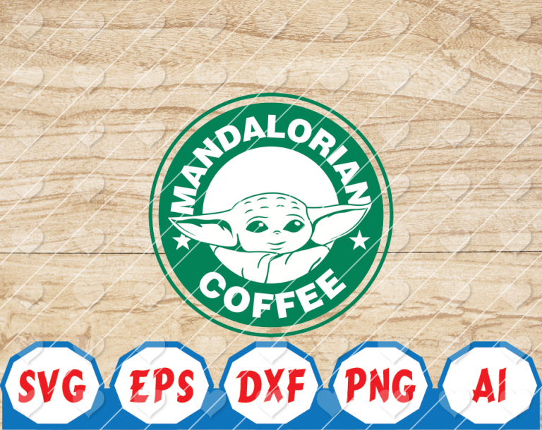 Download Yoda coffe, mamdalorian coffee, jedi svg, star wars ...