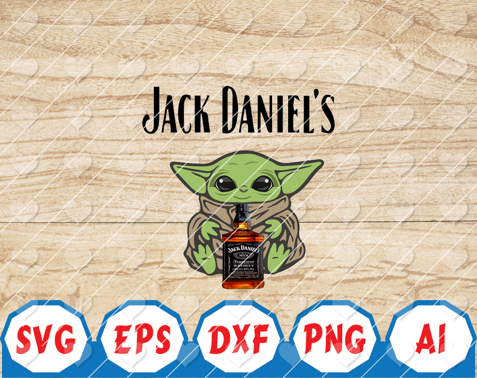 Download Yoda Jack Daniel S Jedi Svg Star Wars Mandalorian Svg Png Baby Yoda Digital Designbtf Com