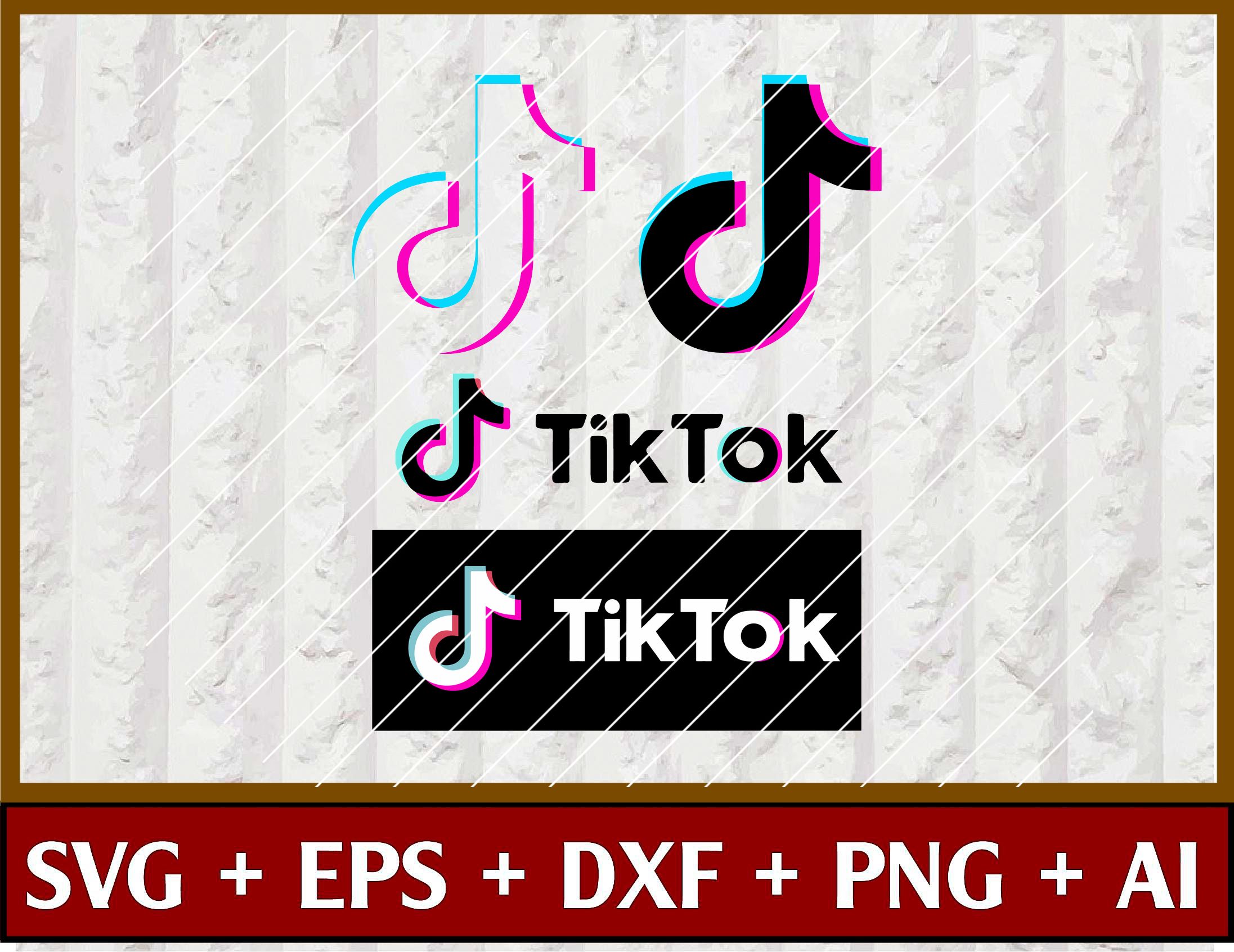 Download TikTok Logo Pack, Vector Tik Tok, TicTok svg Icons, TikTok ...