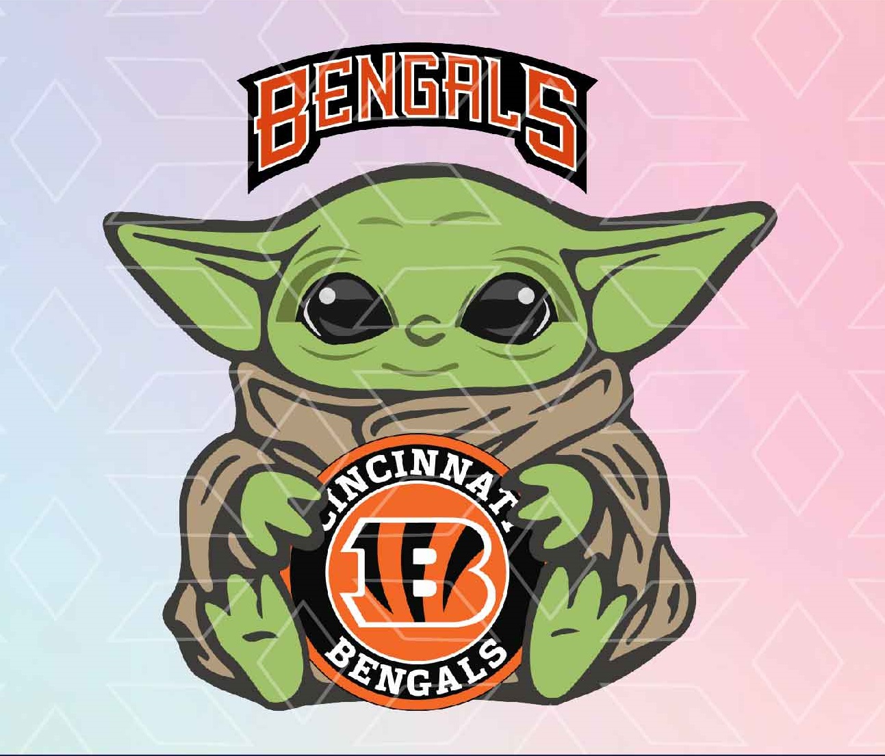 Download Baby Yoda Svg Yoda Svg Cincinnati Bengals Svg Svg Png Eps Dxf Designbtf Com