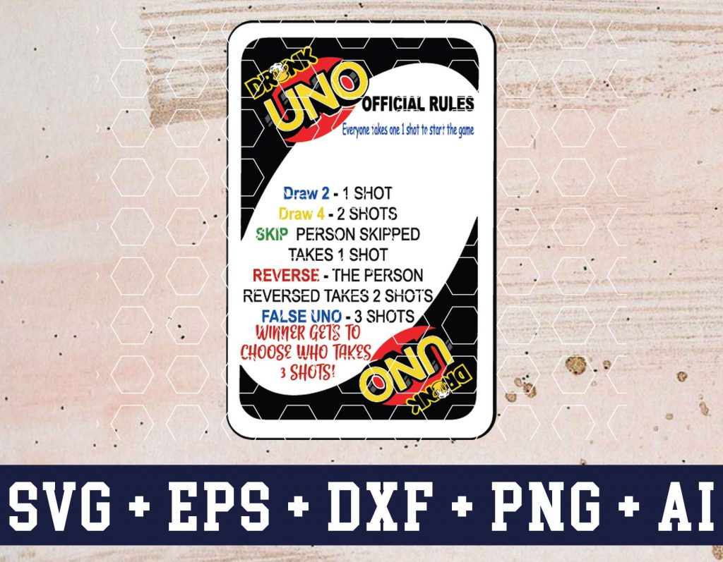Download UNO DRUNK CARD svg ,Uno svg birthday, Uno Drunk Logo ,Uno svg,Uno card svg,Uno we out,Uno party ...