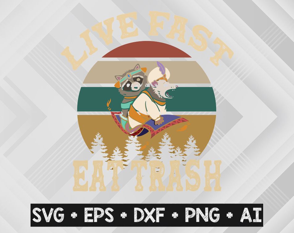 14 WTM 4 Live Fast Eat Trash Retro Vintage, Raccoon Png, Opossum design Png, Opossum Vintage Sublimation Lovers PNG Instant Downloa