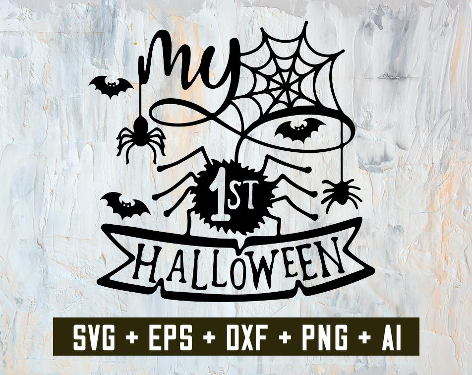 517bb76d43e3b9bde0f2W 12 My first Halloween SVG, SVG files,Halloween SVG, Cricut files, Silhouette files, png files, sublimation designs