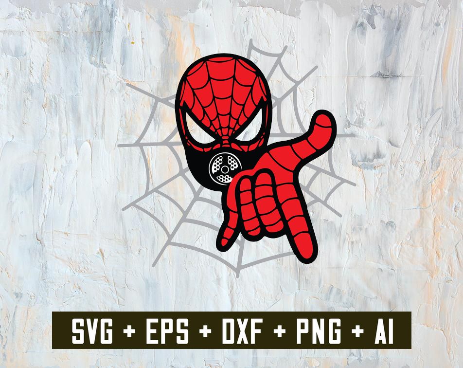 Download Spiderman Svg Cutting Files Spiderman Digital Clip Art Spiderman Face Silhouette Dxf Cut File Spiderman Cricut Svg Spiderman Svg File Designbtf Com