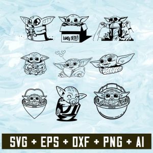 Free Free Svg Files Baby Yoda Images Free