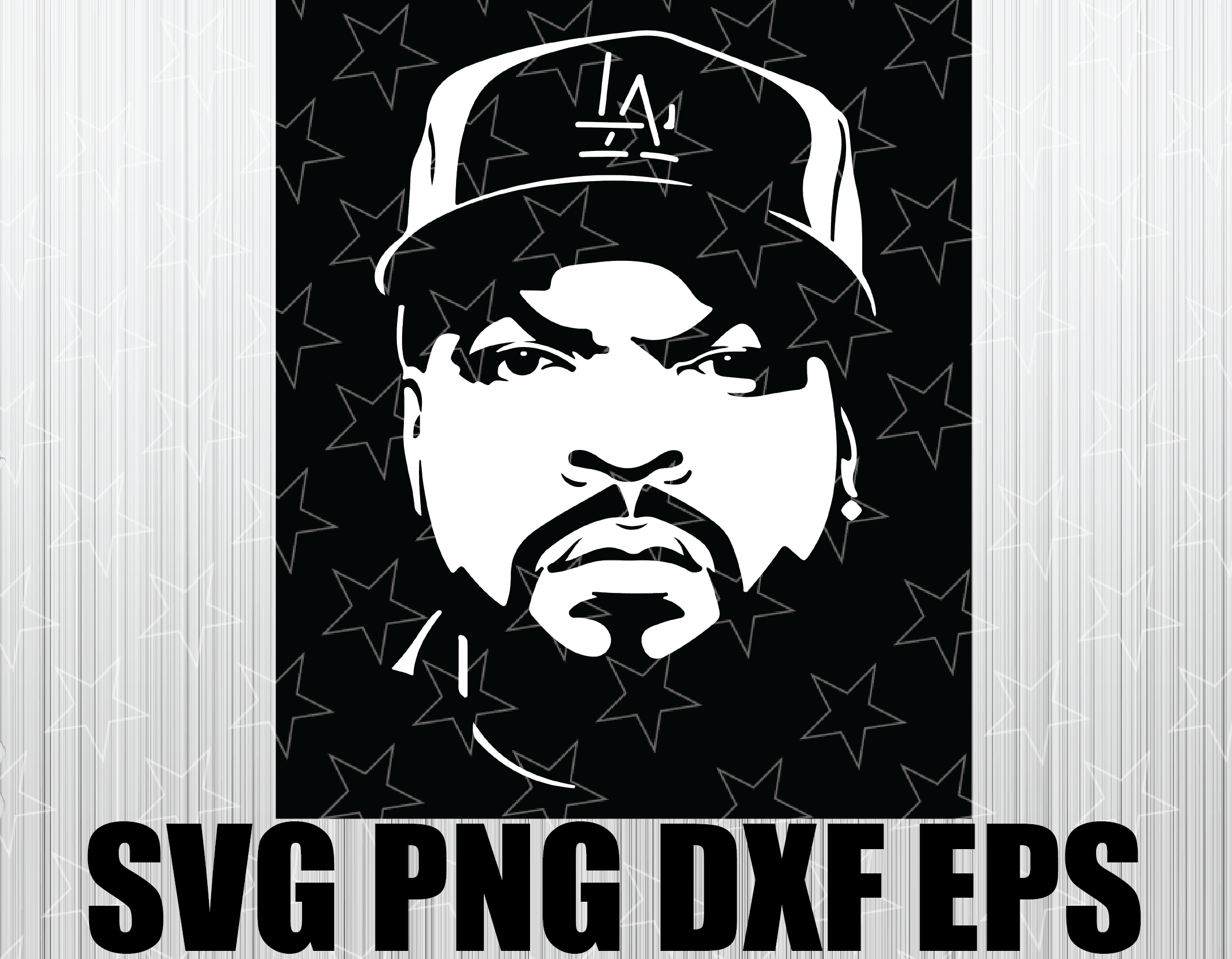 Download Ice Cube Svg Cutting Files 2 West Coast Digital Clip Art Ice Cube Portrait Svg Files For Cricut Hip Hop Rap Cricut Designbtf Com