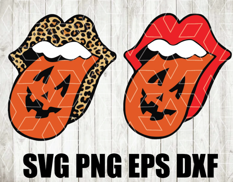 Download Lips with Tongue Out Pumkin Halloween svg, Halloween svg ...