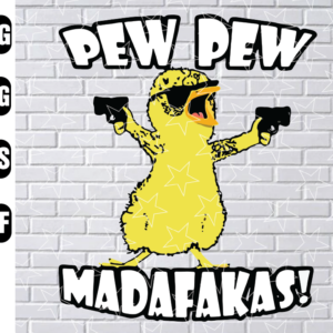 wtm wed1 01 40 Pew Pew Madafakas SVG, PNG / Chicken SVG/ Printable/File for Cricut, Silhouette