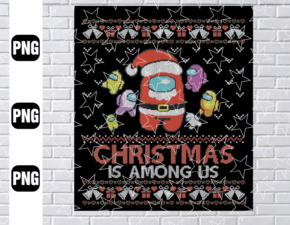 Download Christmas Is Among Us Png, Santa Sus Png, Impostor Png ...