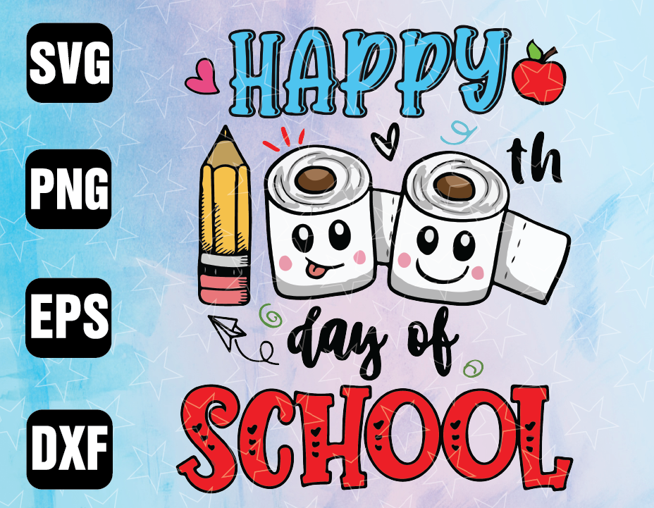 Download Happy 100th Day of school svg, 100 days of school, 100 ...