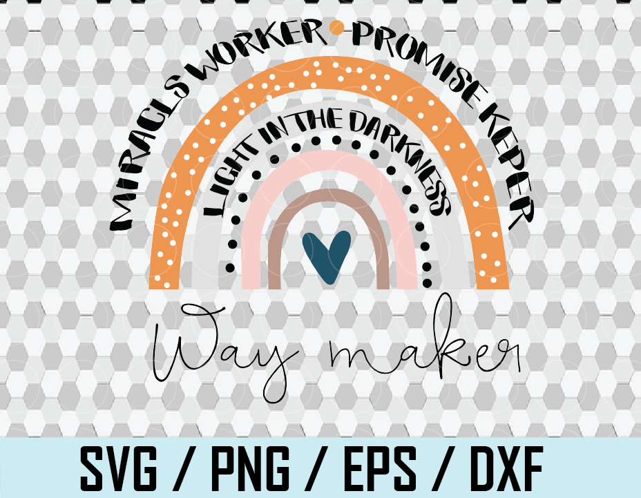 Download Waymaker Svg Waymaker Png Christian Svg Waymaker Rainbow Way Maker Svg Svg Png Eps Dxf File Designbtf Com