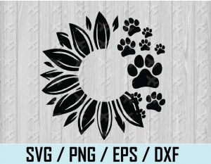 Free Free Sunflower Paw Svg 621 SVG PNG EPS DXF File