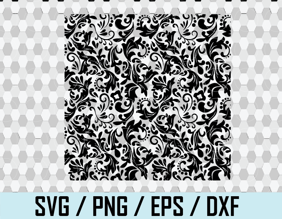 Download Tooled Leather Svg Western Tooled Leather Svg Seamless Pattern Floral Vines Swirls Swoosh Scroll Png Peekaboo Tumbler Swirls Svg Png Eps Dxf File Designbtf Com