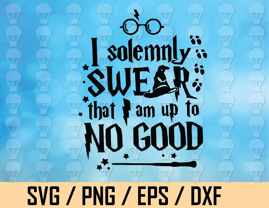 Download Harry Potter Svg I Solemnly Swear I Am Up To No Good Svg Gryffindor Svg Hogwarts Svg Magic Wand Lightning Bolt Svg Eps Png Dxf Designbtf Com