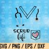 wtm web 02 9 Scrub svg Scrub Life Scrub Top Nurse PNG Doctor SVG File