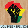 wtm wed 03 20 Africa Fist Svg, African Love Flag Africa Map Svg, SVG files for cricut / Instant Download Fot Cricut Design Space