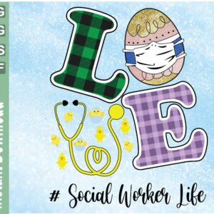 wtm 03 7 scaled Social Worker Life, Hoppy Easter medical life, Happy Easter, Stethoscope and Mask, He is Risen, healing hand, download, digital file