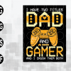 wtm web 01 109 Two Titles Dad and Gamer svg, Video Game Player, Gamer Dad, Game Lover svg, Fathers Day Gift, Game Controller svg, svg, png, eps, dxf file
