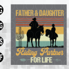 wtm web 01 133 Father & Daughter Riding Partner Vintage PNG, Barrel Dad, Equestrian, Horse Racing, Horse Racer Dad, Horse Riding, Fathers Day Sublimation, svg, png, eps, dxf file