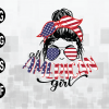 wtm web 01 63 All American Girl PNG, 4th of July, Patriotic, Independence Day, Kid, Sublimation Design Downloads svg file. png, eps, dxf digital file