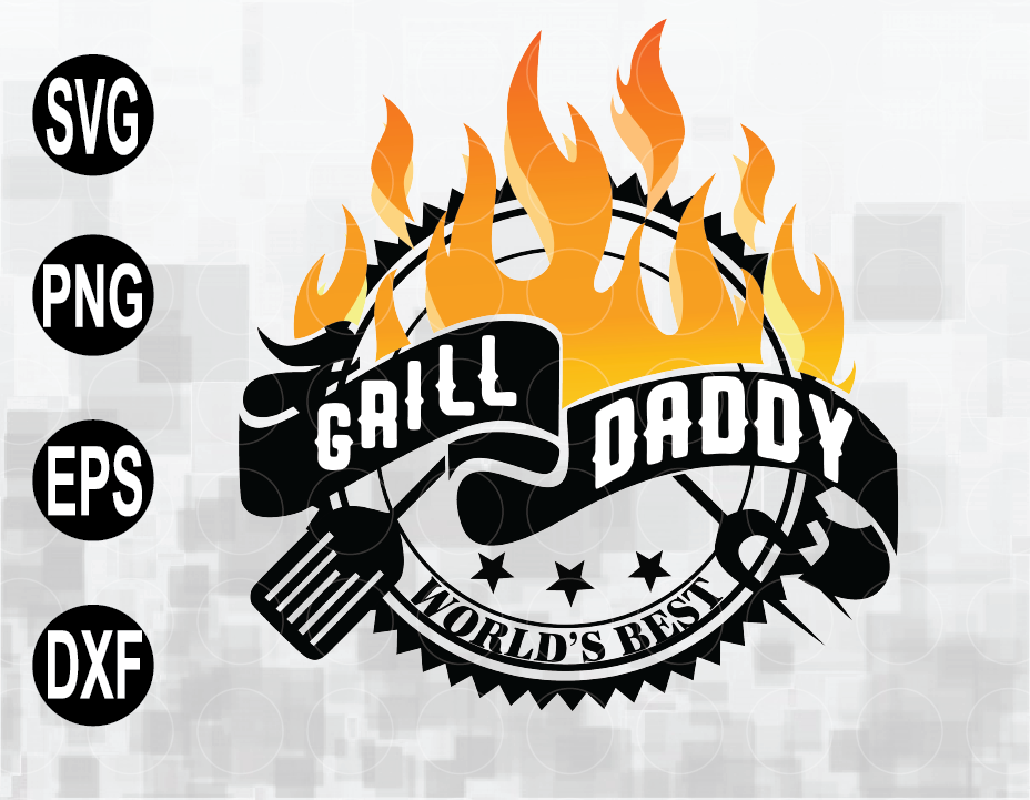 Download Grill Dad Svg For Grill Fathers Who Love Grilling And Bbq File Svg Png Eps Dxf Digital Designbtf Com