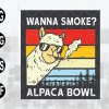 wtm web 01 94 Wanna Smoke Alpaca Bowl Weed Cannabis 420 Stoner png files for sublimation, sublimation designs downloads, svg, png, eps, dxf