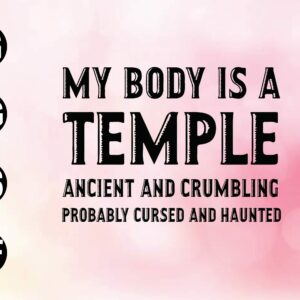wtm 02 2 scaled My Body Is A Temple, svg, png, eps, dxf, Digital File