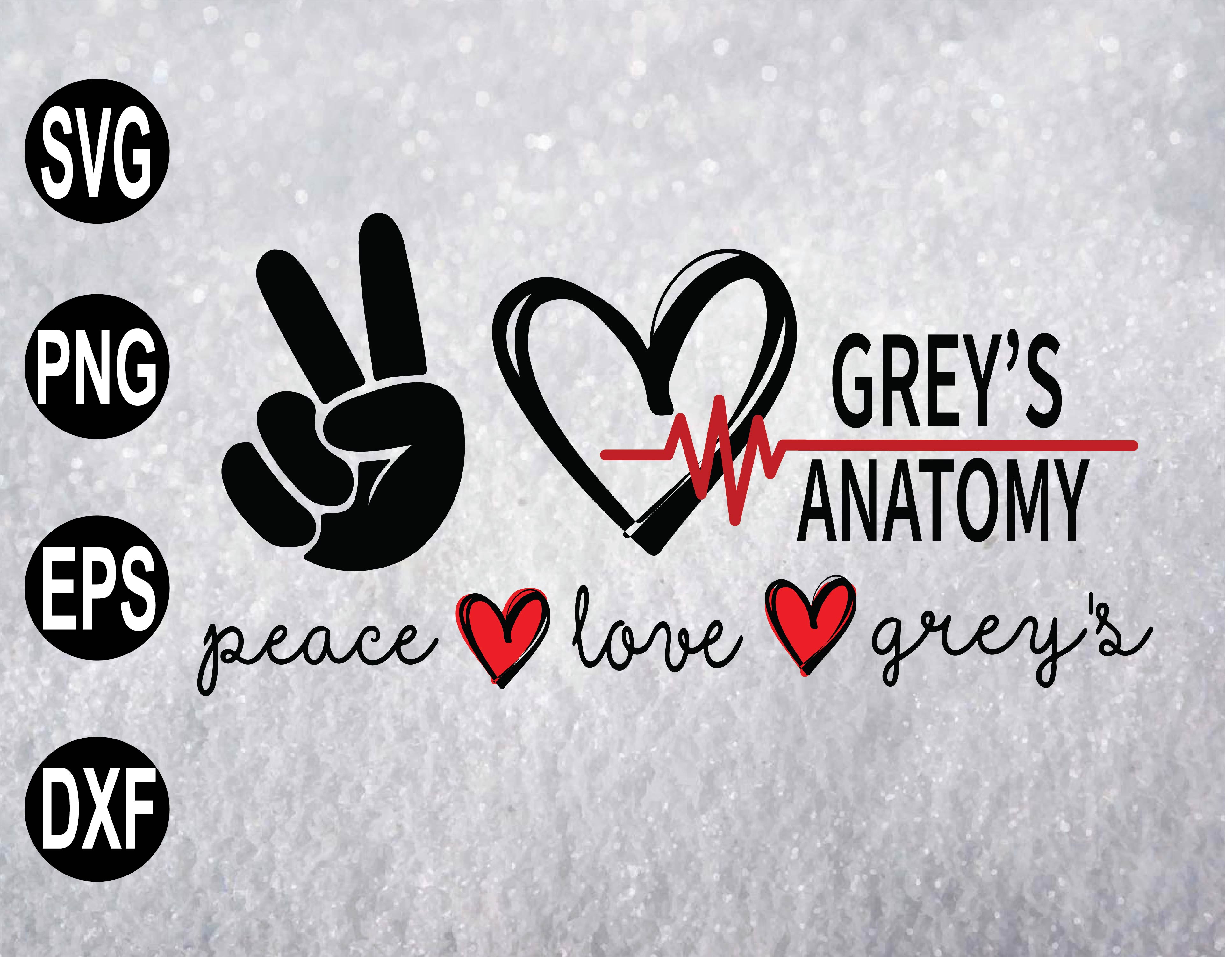 Download Peace Love Grey S Anatomy Svg Grey S Anatomy Svg Love Svg Peace Svg Peace Love Grey S Anatomy Digital Files Png Eps Dxf Designbtf Com