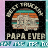 wtm web 01 149 Best truckin Papa ever svg, Dad svg, Father's day svg, cricut file, clipart, svg, png, eps, dxf