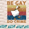 wtm web 01 203 Be Gay Do Crime, duck sucking a LGBT knife cricut file, clipart, svg, png, eps, dxf