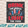 wtm web 01 209 Drink The Booze Light The Fuse Svg, Drink The Booze Svg, Light The Fuse Svg, 4th Of July Svg