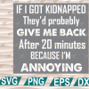wtm web 01 217 If I Got Kidnapped They'd Probably Give Me clipart, svg, png, eps, dxf, digital file