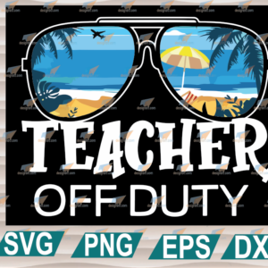 wtm web 01 227 Teacher Off Duty Svg, Sunglasses Palm Tree Beach Sunset Svg, Teacher Svg, clipart, svg, png, eps, dxf, digital file