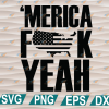 wtm web 01 296 America Fuck Yeah for shirts, decal - digital vector, svg, png, eps, dxf, digital file