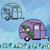 wtm web 01 317 Camping SVG, 3D Layered SVG Camper, Happy Camper SVG svg, png, eps, dxf, digital file