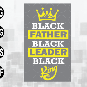 Black King SVG file, cut files digital download