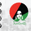 wtm web 01 79 Juneteenth SVG ,Juneteenth Afro SVG, Liberation Day, Emancipation Day, Red Black and Green, cut files digital download