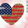 wtm web 06 10 American Flag PNG, American Flag Heart, Leopard Print, 4th of July, Heart Flag Distressed, Digital Download, Printable, Instant Download
