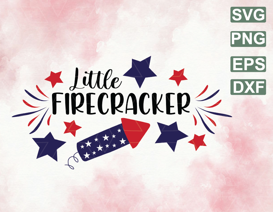 Download 4th Of July Svg Independence Day Svg For Kids 4th Of July Svg Kids Little Firecracker Svg Fourth Of July Svg Kids Patriotic Svg Svg File Png Eps Dxf Digital File