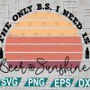 wtm web 2 01 8 scaled The only B.S. I need is beer and sunshine svg, eps, dxf, png
