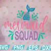 wtm web 01 147 Mermaid Svg, Mermaid Squad SVG, Squad Svg, Eps, Dxf, PNG, digital