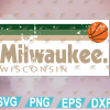 wtm web 01 186 Milwaukee Basketball B-Ball City, Retro Milwaukee svg, eps, dxf, png, digital