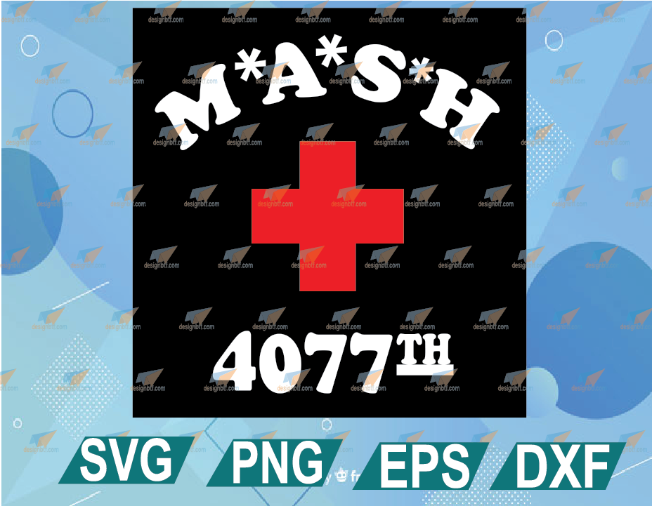 Mash 4077th Red Cross United States Army MASH 4077th SVG PNG – DesignBTF