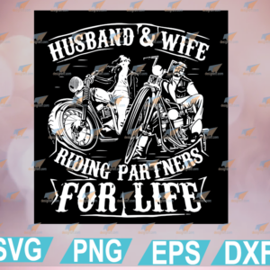 wtm web 01 99 Husband & wife riding partners svg, Cut File, svg, png, eps, dxf