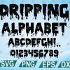 wtm web 2 01 52 Dripping Font SVG, Dripping Alphabet, Dripping Cut Files, Svg Files for Cricut and Silhouette, Dripping Letters, svg, eps, dxf, png, digital