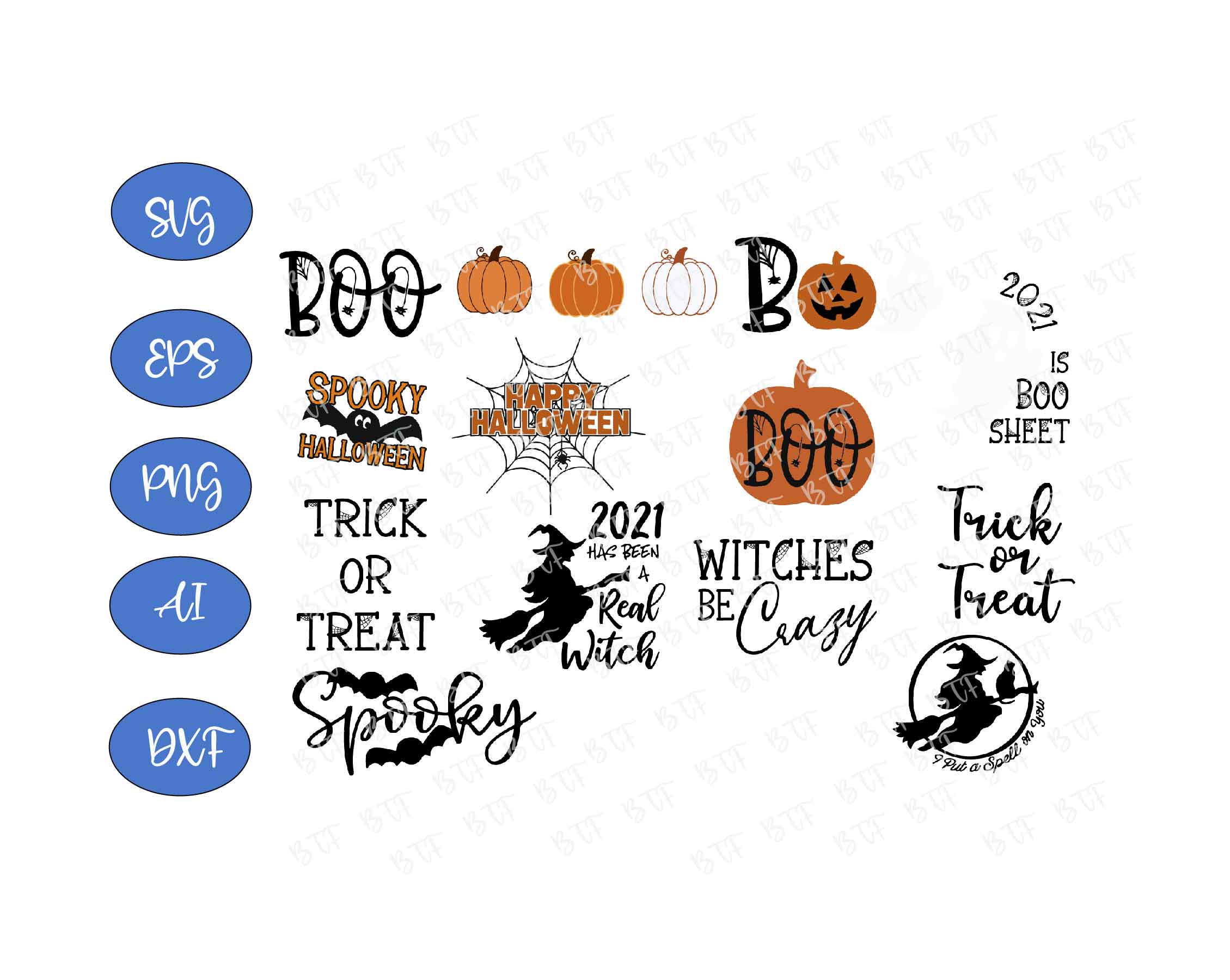 Halloween Bundle Svg – Designbtf.com