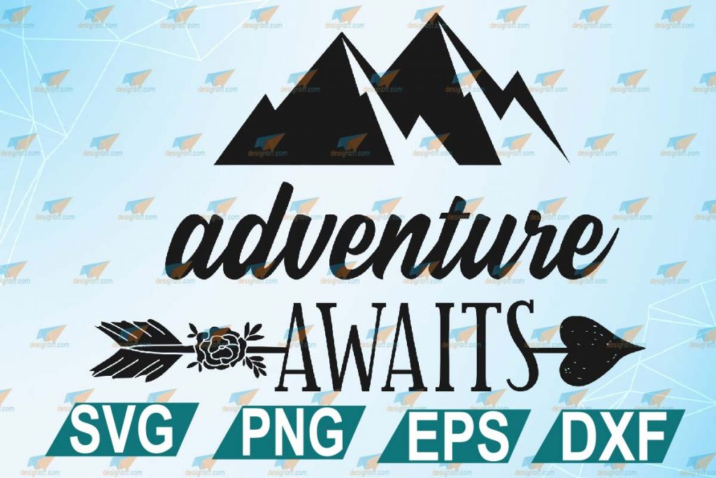 Adventure Awaits SVG, Adventure SVG , Hiking SVG – DesignBTF