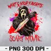 WTM 01 41 What's Your Favorite Scary Movie Ghostface Horror Movies PNG