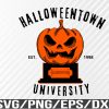 WTM 01 63 Transparent PNG, Halloween Town University, Halloween, Sublimation, Svg, Eps, Png, Dxf, Digital Download