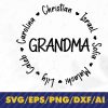 wtm 02 29 Personalized Grandpa and Grandma Matching Svg Set, National Grandparents Day Gift, Mimi, Nana, Grammy, Gigi, Glammy, Papa Svg